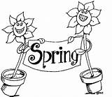 Spring Clip Clipart Flowers March Break Drawings Flower Preschool Cliparts Word Line Fun Landman Armantrout Clipartbest Library Coloring Activity Author sketch template