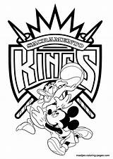 Coloring Pages Kings Sacramento Nba Disney Print Browser Window sketch template