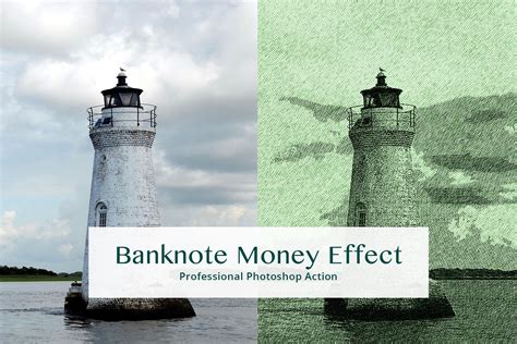 banknote money effect actions creative market