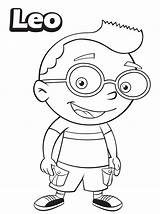 Coloring Little Einsteins Pages Leo June Printable Bestcoloringpagesforkids sketch template