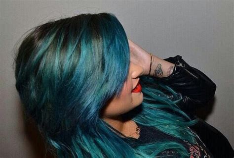 Demi Lovato Hair Blue Image 3283065 By Loren On