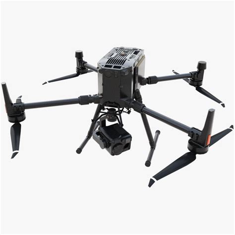 dji matrice  rtk quadcopter drone model turbosquid