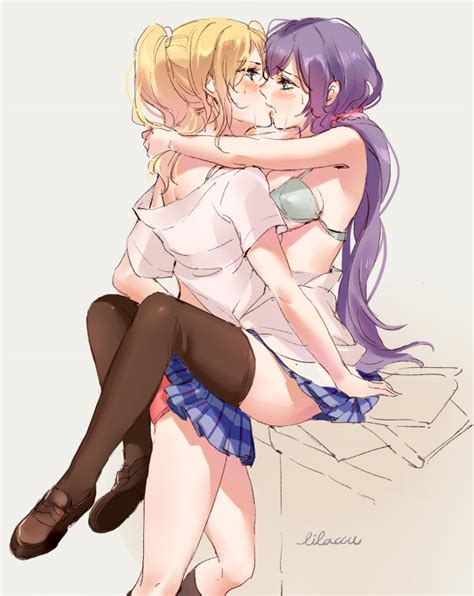 Toujou Nozomi And Ayase Eli Love Live And 1 More Drawn By Lilaccu
