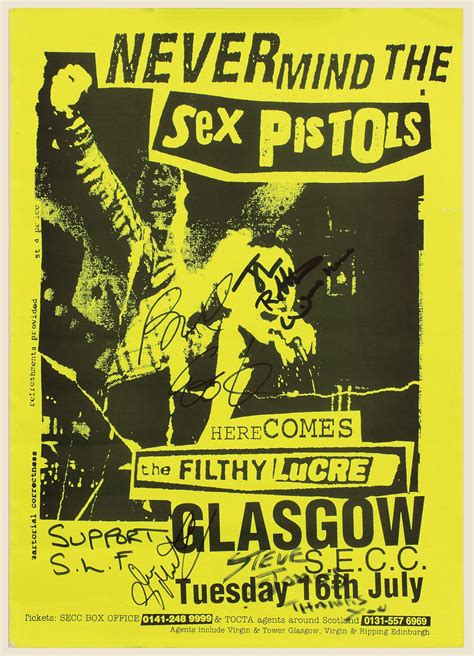 rock posters concert posters sex pistols poster history of punk