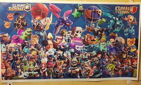clash universe poster         characters