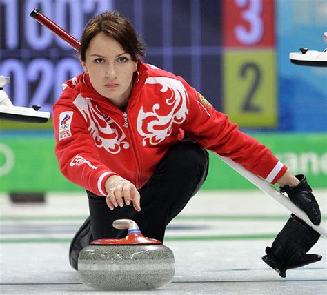 russian curler anna sidorova garners attention on and off ice photos 2018 winter olympics