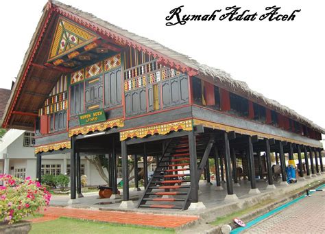 Rumah Adat Aceh Indonesian Culture