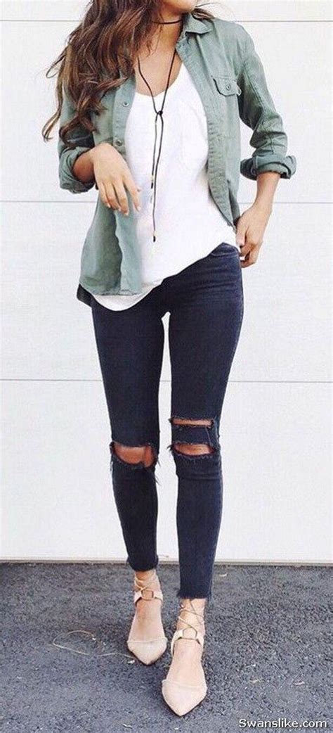 46 Easy And Cute Summer Outfits Ideas For School Jeans Outfit Ideas