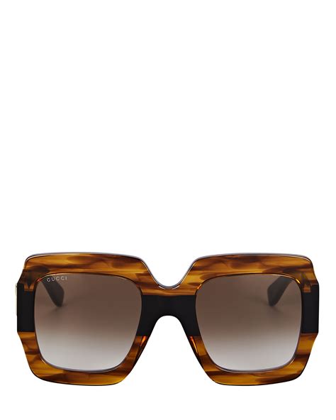 gucci oversized square sunglasses intermix®