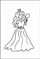 Prinzessin Malvorlagen Malvorlage Prinzessinnen Ausmalbild Königin Drucken Kostenlos Ausdrucken Erbse Spiegel Zeichnung Coloring Kleid Malblatt sketch template