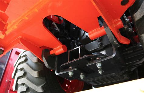 kubota bx rear receiver hitch  rear tie  ai products