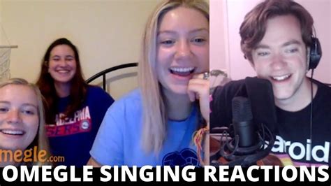 Omegle Singing Reactions Ep 29 Youre So Underrated Youtube