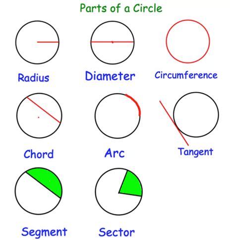parts   circle corbettmaths