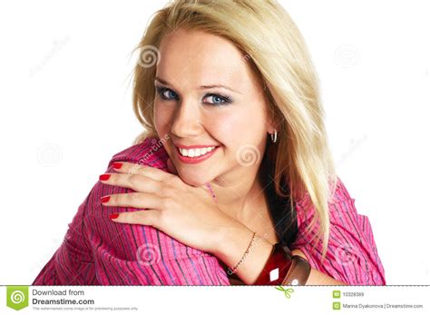 laughing blonde woman royalty free stock images image