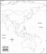 Oceania Outline Pacific Printable Regarding Amaps Reproduced sketch template