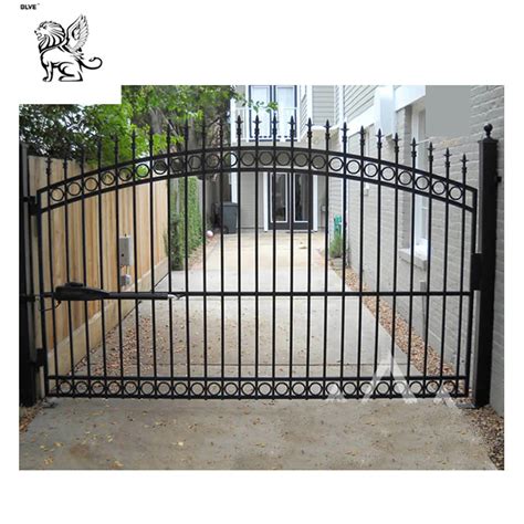 manufacturer simple wrought iron sliding gate designs  home china gate door  wrought