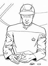 Trek Spock Coloriages Coloriage Dessin sketch template
