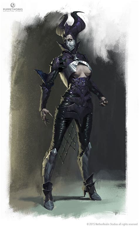 Mortal Kombat X Dark Empress Kitana On Behance Oyun