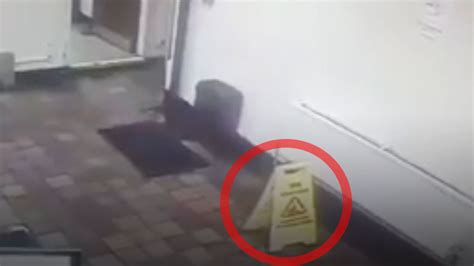 britain s tidiest ghost caught on camera as pub cctv shows mysterious