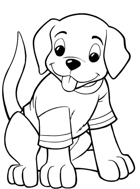 puppy coloring pages  coloring pages  kids puppy coloring