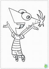 Coloring Pages Phineas Ferb Pointillism Popular Color Getcolorings Platypus Perry sketch template