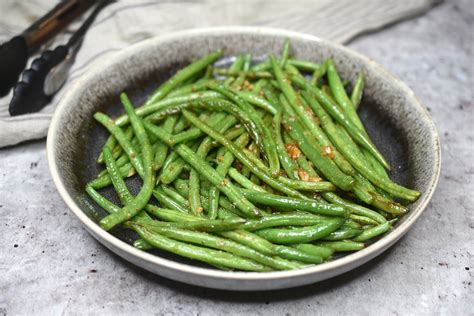 quick easy skillet green beans