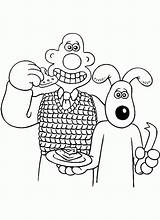 Wallace Gromit Coloring Pages Popular sketch template