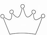 Crown Coloring Pages Kings Clipart Cliparts King Printable Clip Template Tiara Corona Computer Designs Use sketch template