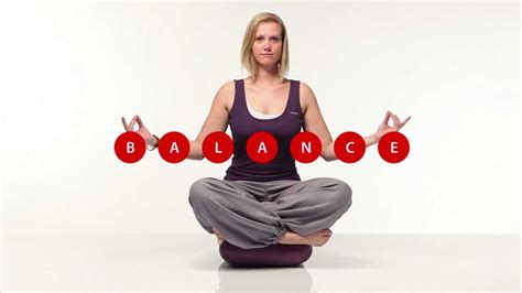 yoga balance relaxation togu yoga balance kissen youtube
