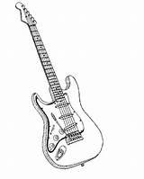 Guitarras sketch template
