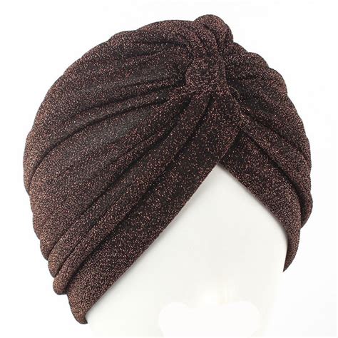 fashion women indian style stretchable turban hat head wrap cap headwrap
