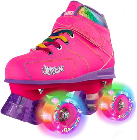 dream roller skates  led light  wheels  crazy skates walmart