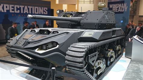 latest combat model   ripsaw tank  unmanned  dispatches drones  shouts