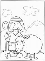 Shepherd Coloring Good Jesus Pages Sheep Shepherds Visit Imagination Baby Printable Color Getcolorings Parable 2603 Popular Getdrawings Library Clipart Divyajanani sketch template