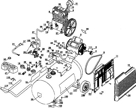 craftsman compressor parts model  sears partsdirect
