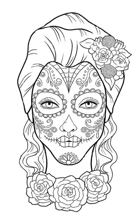 halloween day   dead coloring pages