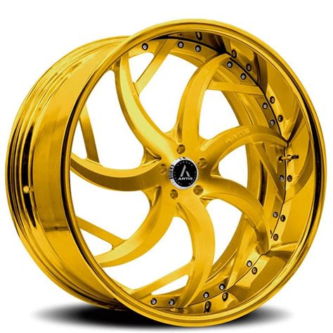 artis forged wheels avenue gold rims atf