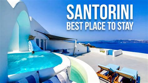 Where To Stay In Santorini Greece Best Airbnb In Santorini Tour Youtube