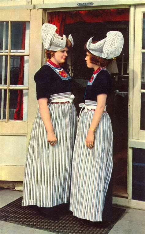 Costume Of Volendam North Holland The Netherlands Traditional