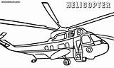 Helicopter Helicopters Coloringway sketch template