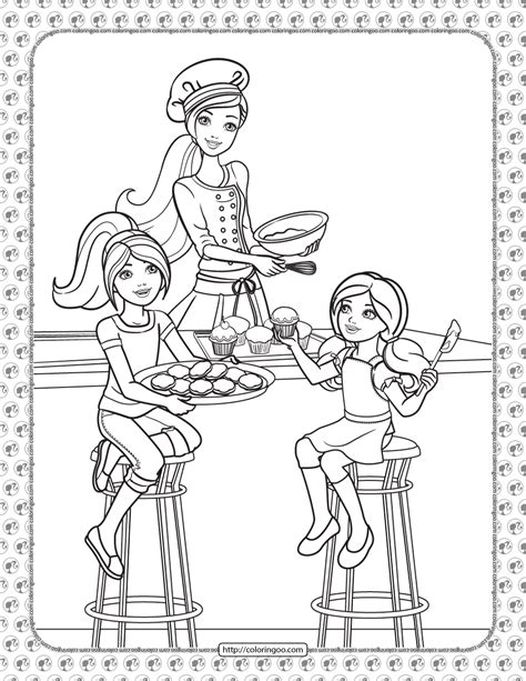 chelsea barbie coloring pages kadetuhuang