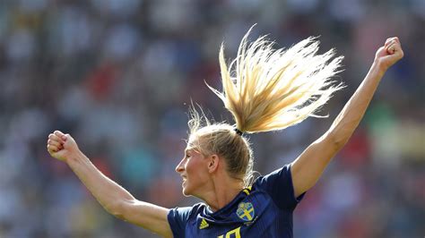 germany women 1 2 sweden women two time world cup winners shocked in