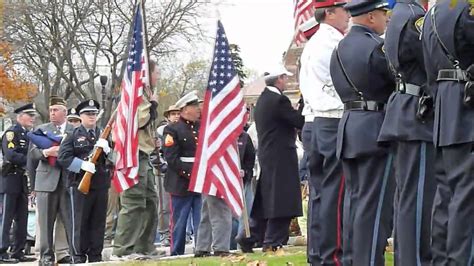 woburn massachusetts veterans day celebration  youtube