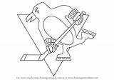 Penguins Pittsburgh Logo Coloring Draw Step Drawing Nhl Pages Logos Color Panthers Template Tutorials Printable Getcolorings Learn Logodix Getdrawings Carolina sketch template