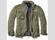 BRANDIT M65 GIANT MENS MILITARY PARKA US ARMY JACKET WINTER ZIP OUT