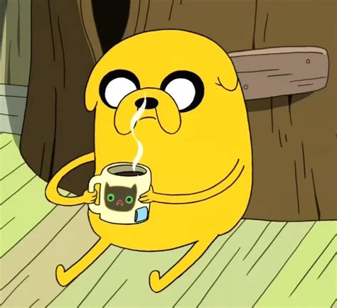 image se jake drinking hot teapng  adventure time wiki