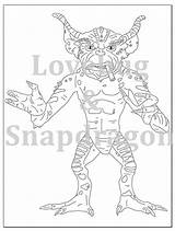 Gremlins Coloring Printable Pages Drawing Spike Gizmo Getdrawings Template sketch template