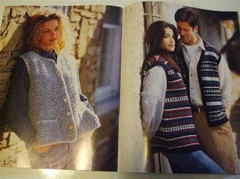 583 Patons Best Ever Vests Knitting Patterns Natural