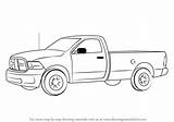 Truck Drawing Pickup Draw Step Sketch Chevy Silverado Trucks Pencil Cummins Drawings Coloring Sketches Template Tutorials Paintingvalley Drawingtutorials101 Pages Templates sketch template