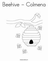 Beehive Colmena Honeybees Twisty Cursive Twistynoodle Naf sketch template